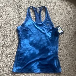 Under Armour ombré blue racer bank tank.  New with tags.  Size medium